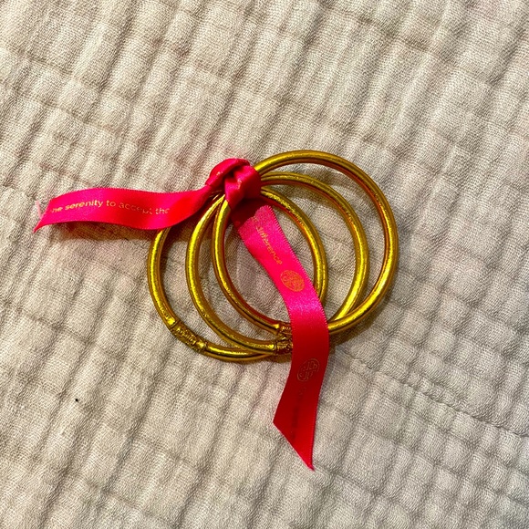 BudHa Girl Jewelry Gold Serenity Prayer Bracelet Set Poshmark